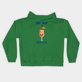 Eat Out to Help Out Kids Hoodie